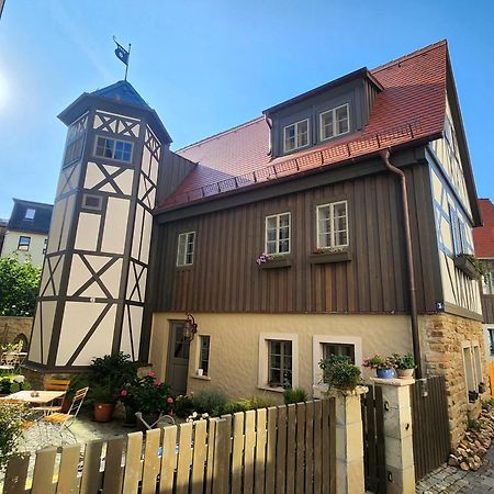 Aussergewoehnliches, Historisches, Spaetgotisches Wohnhaus Von 1519, Gries 5 Gera Eksteriør bilde