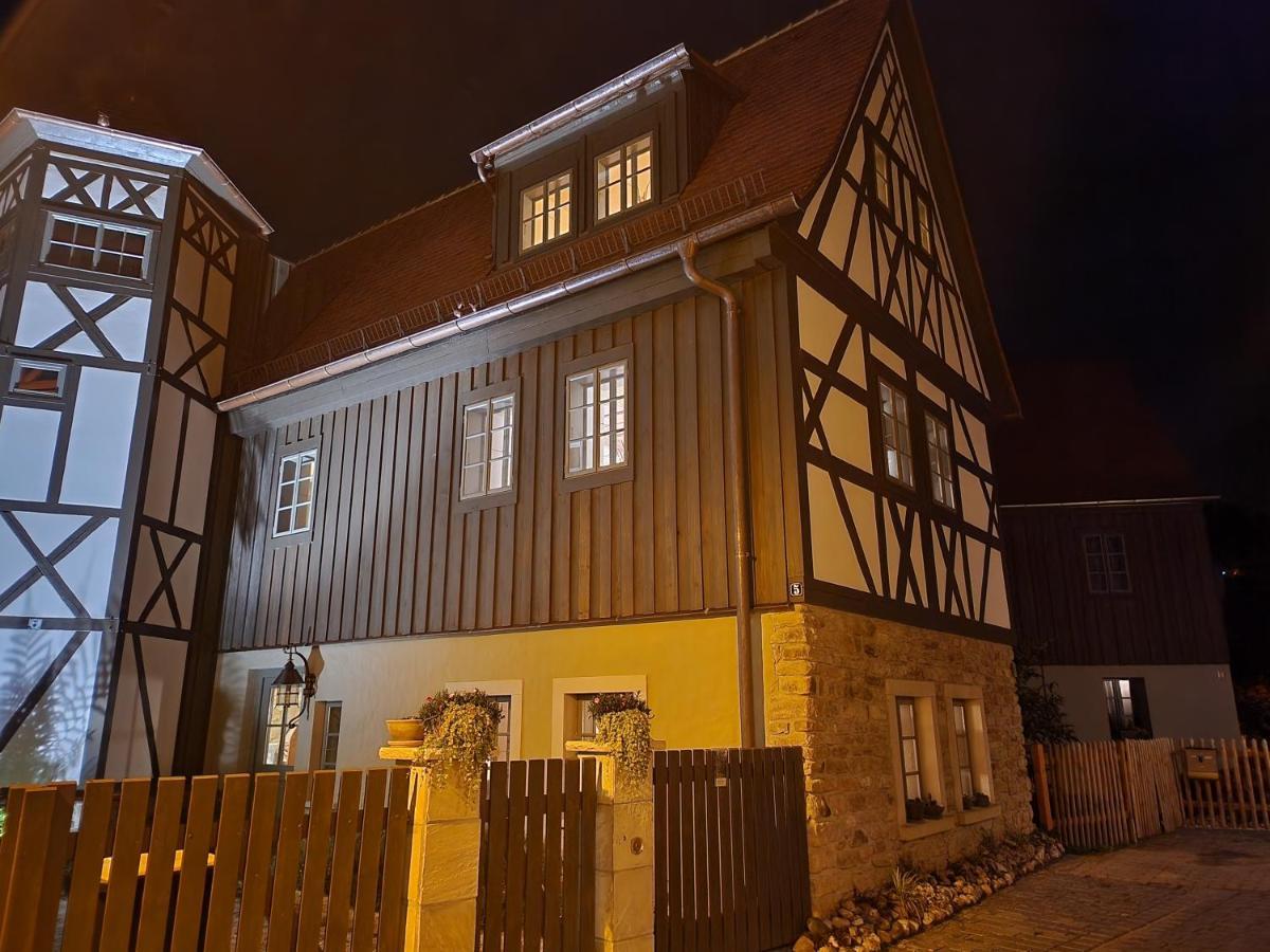 Aussergewoehnliches, Historisches, Spaetgotisches Wohnhaus Von 1519, Gries 5 Gera Eksteriør bilde